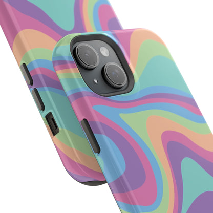 Pastel Swirl Phone Case for Apple