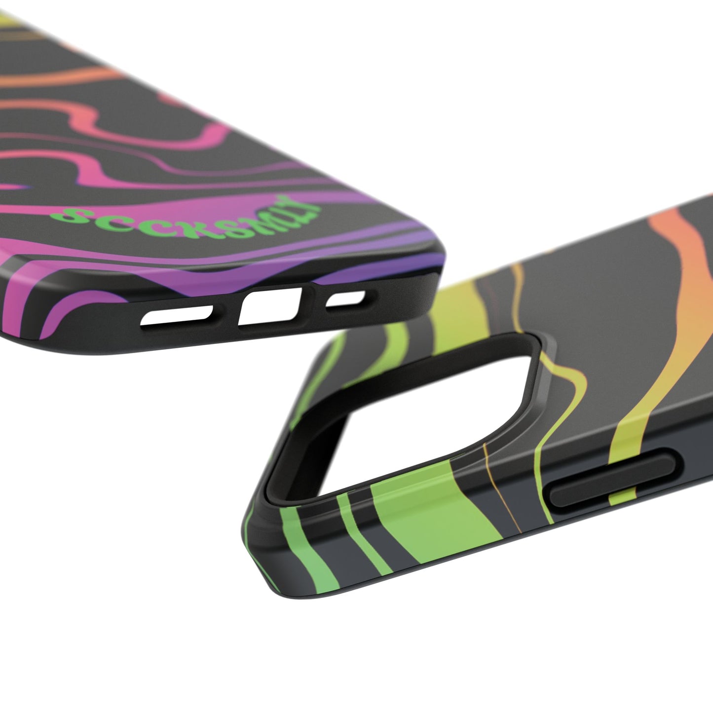 Dark Rainbow Phone Case for Apple