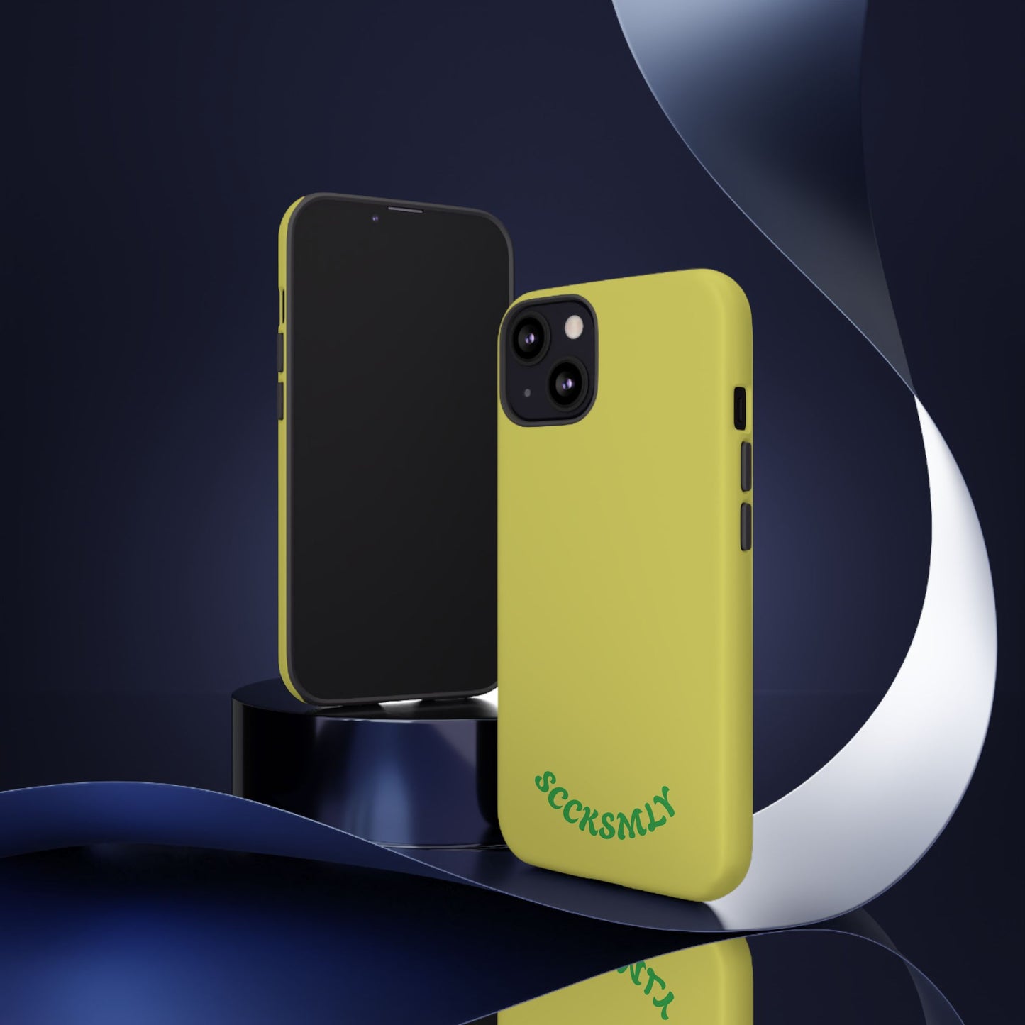 SOLID Lemon Pop Tough Case for Apple
