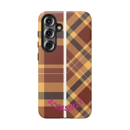 Autumn Plaid Phone Case for Samsung