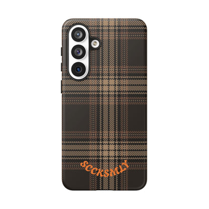 Brown Bread Plaid Tough Phone Case Samsung
