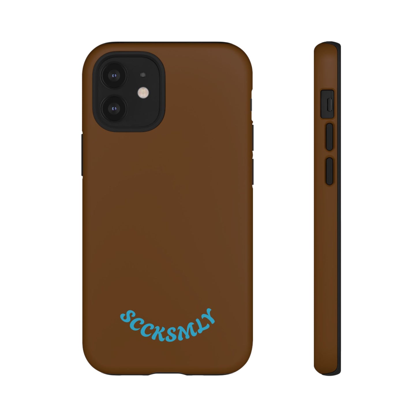 SOLID Chocolate Coco Tough Case for Apple