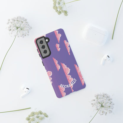 Purple Cotton Candy Sky Tough Phone Case for Samsung