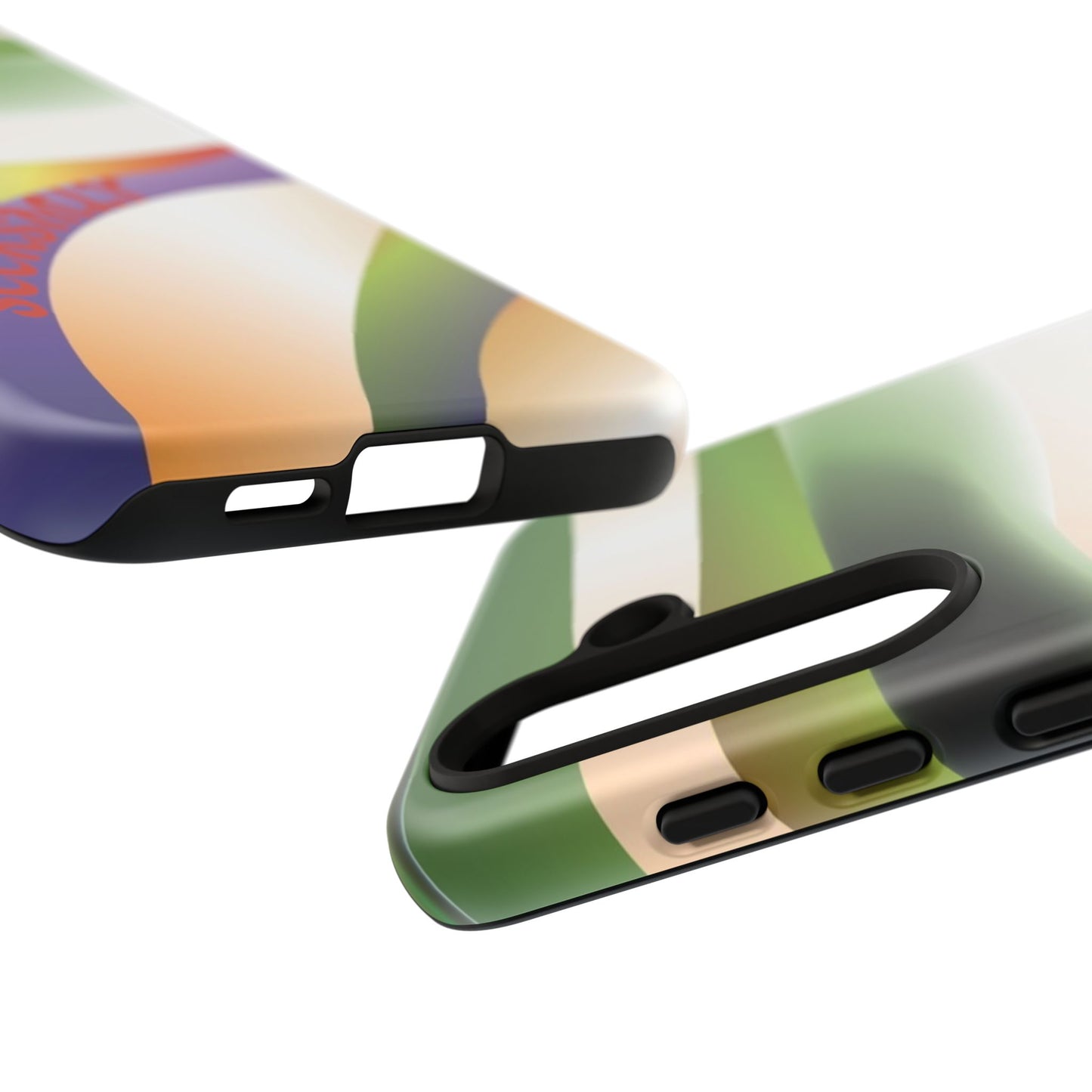 Green Waves Phone Case for Samsung