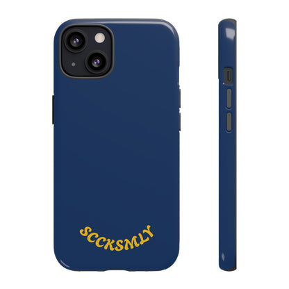 SOLID Cobalt Haze Tough Case for Apple