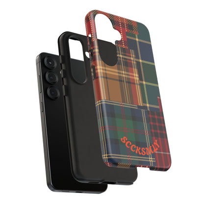 Heritage Hues Patchwork Tough Phone Case for Samsung