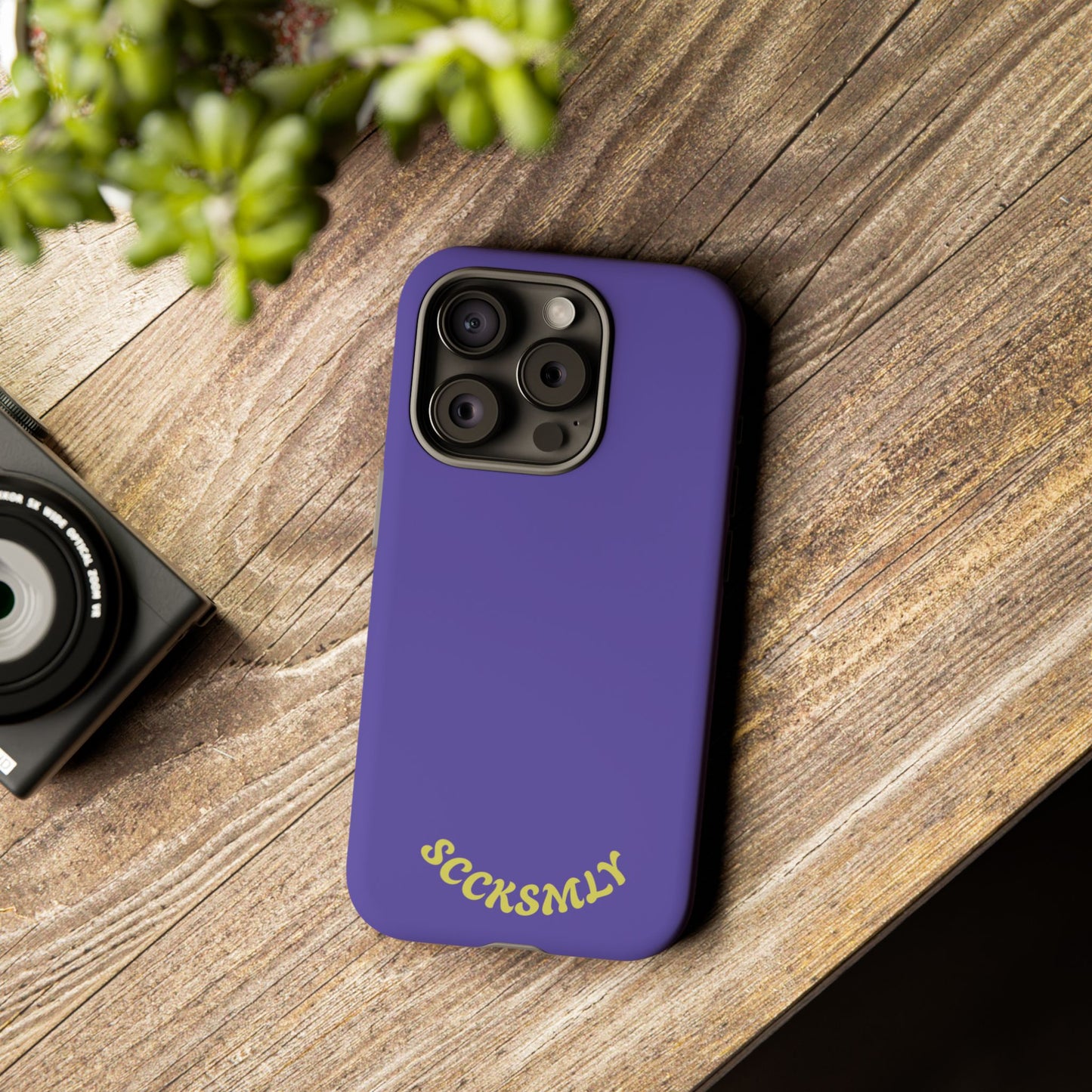 SOLID Dreamy Dusk Purple Tough Case for Apple