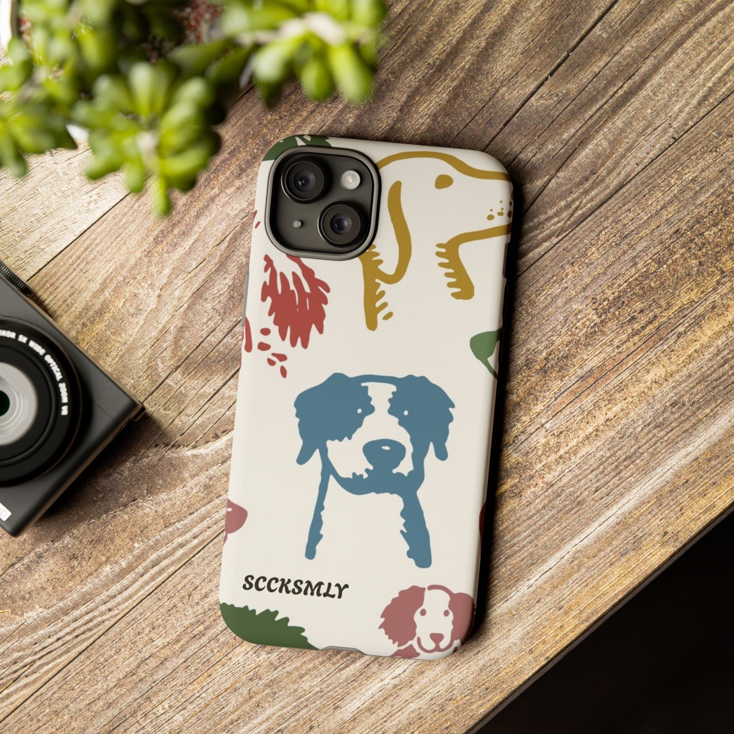 Paws & Portraits Tough Phone Case for Apple