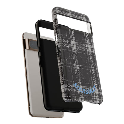 Smoky Grungy Plaid Phone Case for Google Pixel