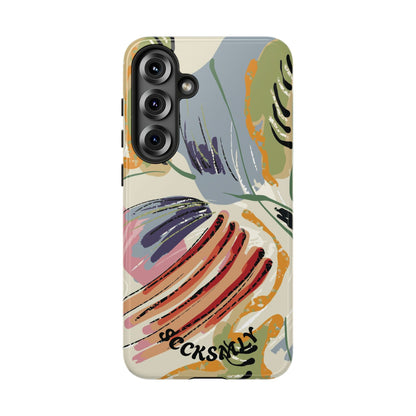 Botanical Strokes Palette Tough Phone Case for Samsung