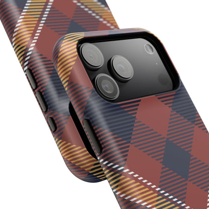 Harvest Tartan Phone Case for Apple