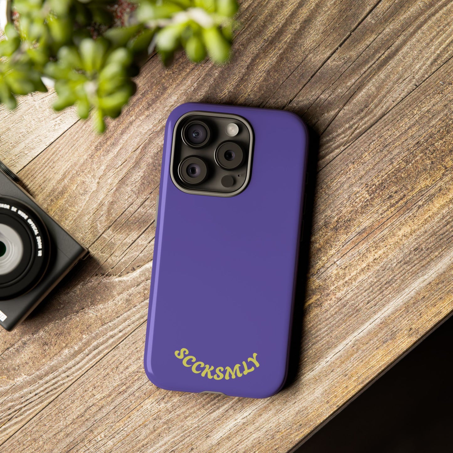 SOLID Dreamy Dusk Purple Tough Case for Apple