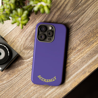 SOLID Dreamy Dusk Purple Tough Case for Apple