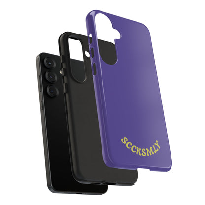 SOLID Dreamy Dusk Purple Tough Case for Samsung