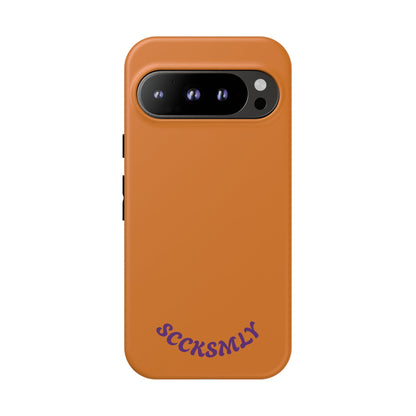 SOLID Burned Plum Tough Case for Google Pixel