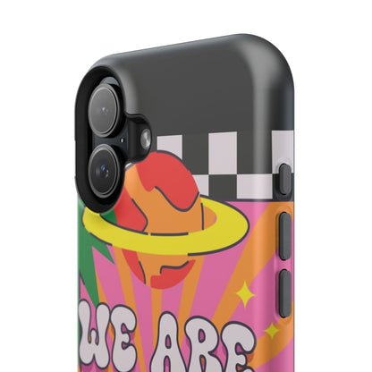 WE ARE NOT ALONE Tough Phone Case for Apple