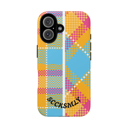 Pattern Punch Phone Case for Apple