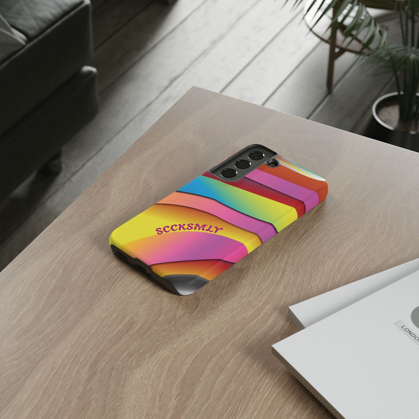 Modern Retro Rainbow Phone Case for Samsung