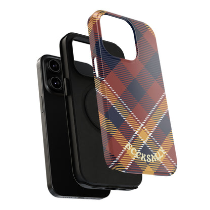 Harvest Tartan Phone Case for Apple