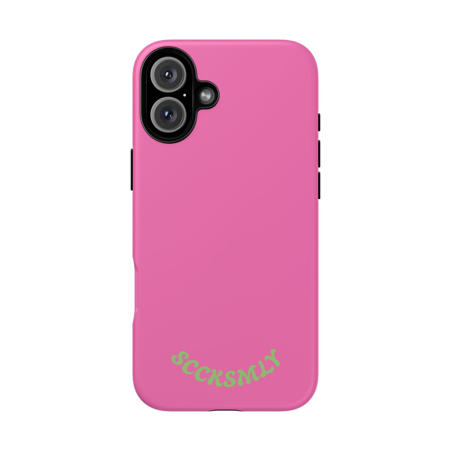 SOLID Sweet Static Pink Tough Case for Apple