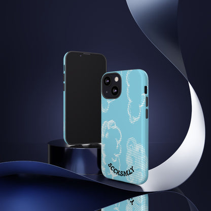 Comic Dot Sky Tough Phone Case for Apple