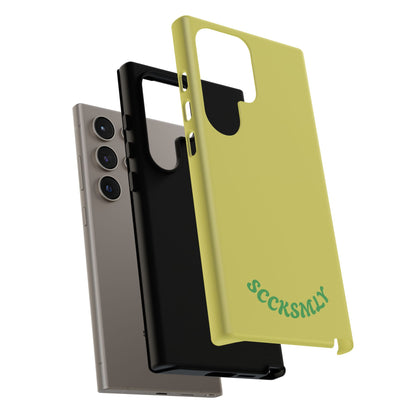 SOLID Lemon Pop Tough Case for Samsung