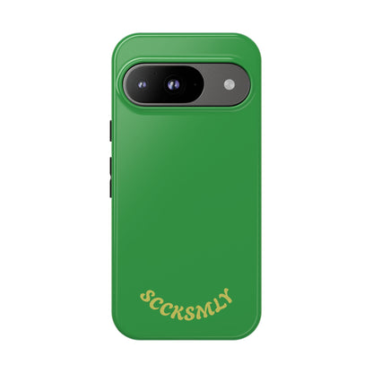SOLID Green Grin Tough Case for Google Pixel