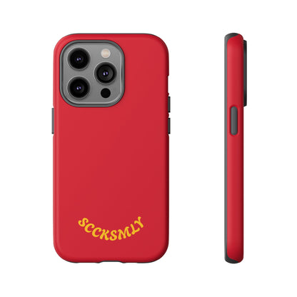 SOLID Calm Cherry Tough Case for Apple