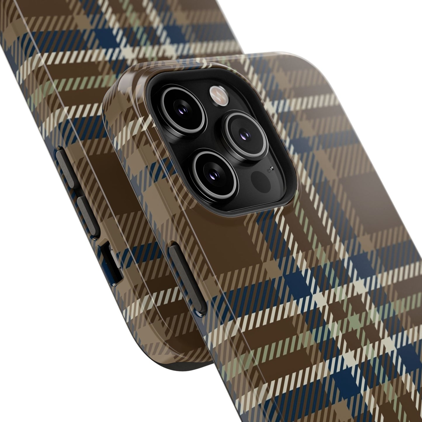 Earth and Sky Plaid Phone Case for Apple