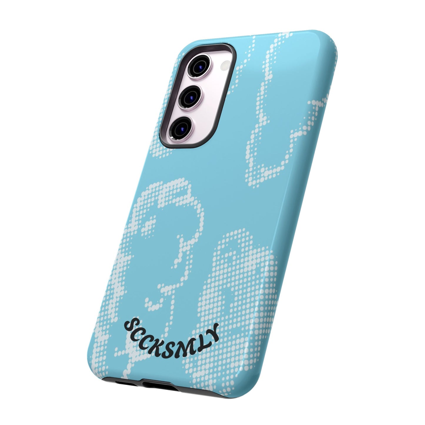 Comic Dot Sky Tough Phone Case for Samsung