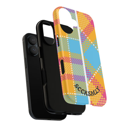 Pattern Punch Phone Case for Apple