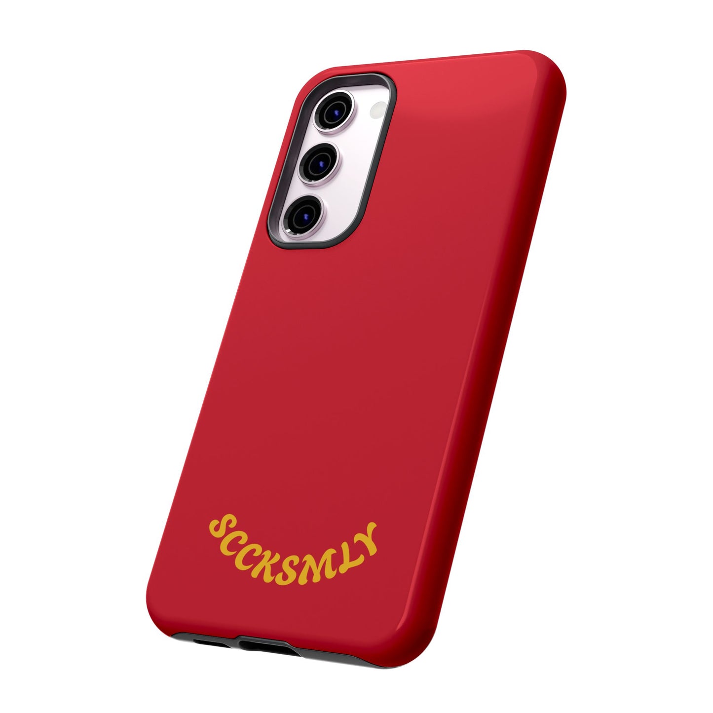 SOLID Calm Cherry Tough Case for Samsung