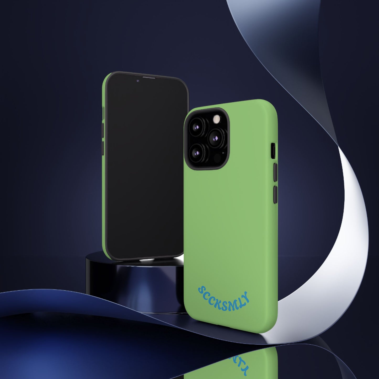 SOLID Sour Lime Tough Case for Apple