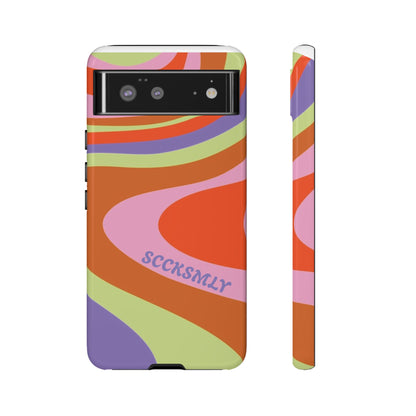 Curvy Swirl Phone Case for Google Pixel
