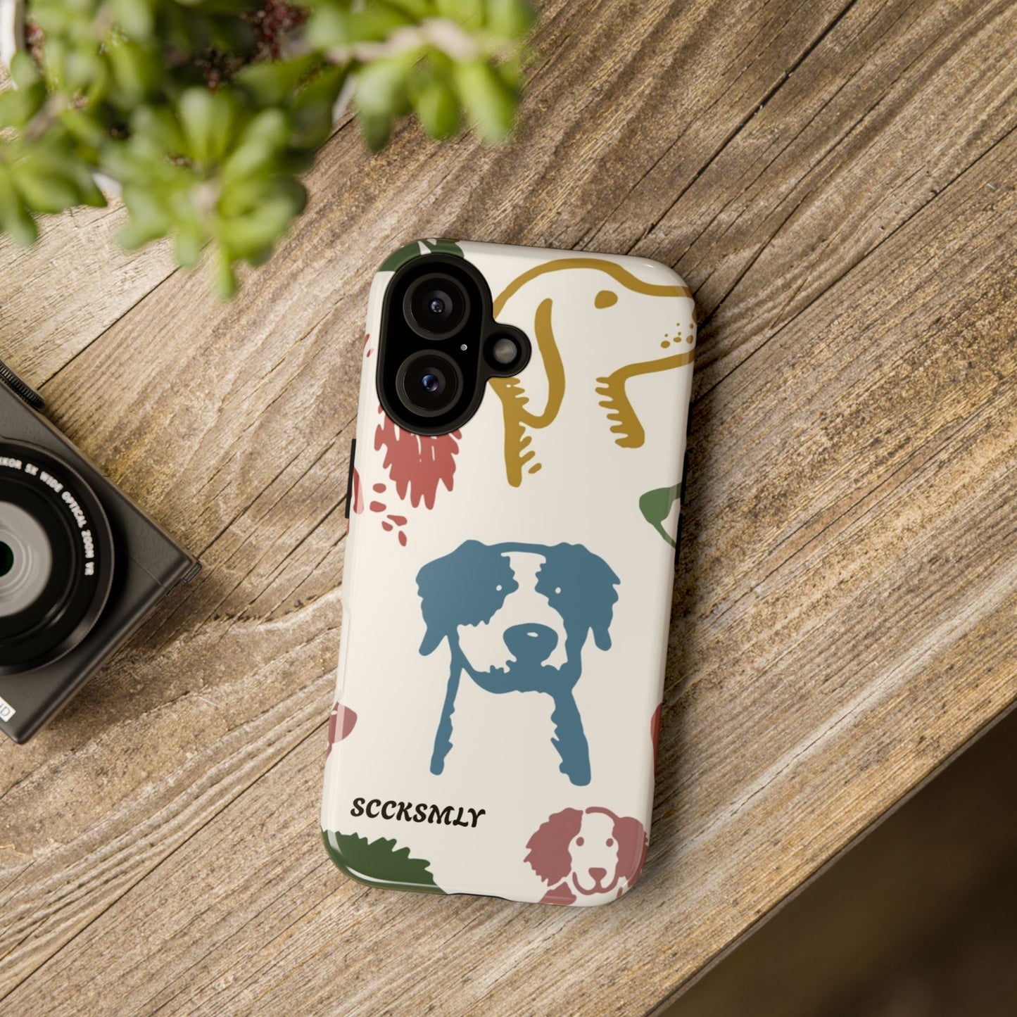 Paws & Portraits Tough Phone Case for Apple