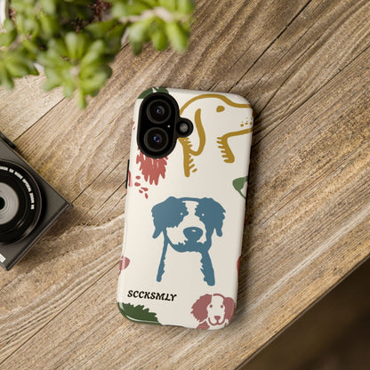 Paws & Portraits Tough Phone Case for Apple