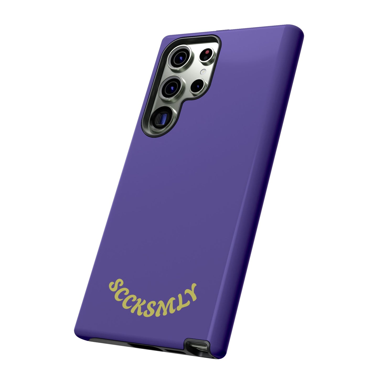 SOLID Dreamy Dusk Purple Tough Case for Samsung