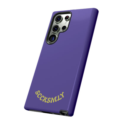 SOLID Dreamy Dusk Purple Tough Case for Samsung