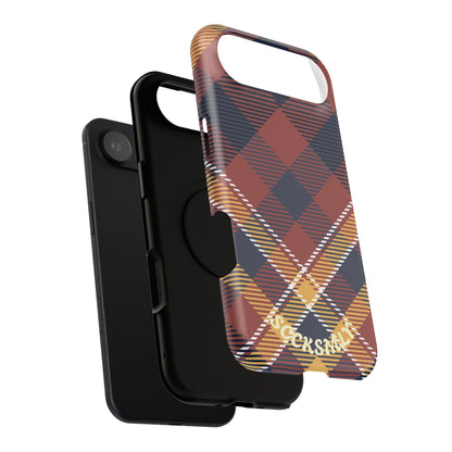Harvest Tartan Phone Case for Apple