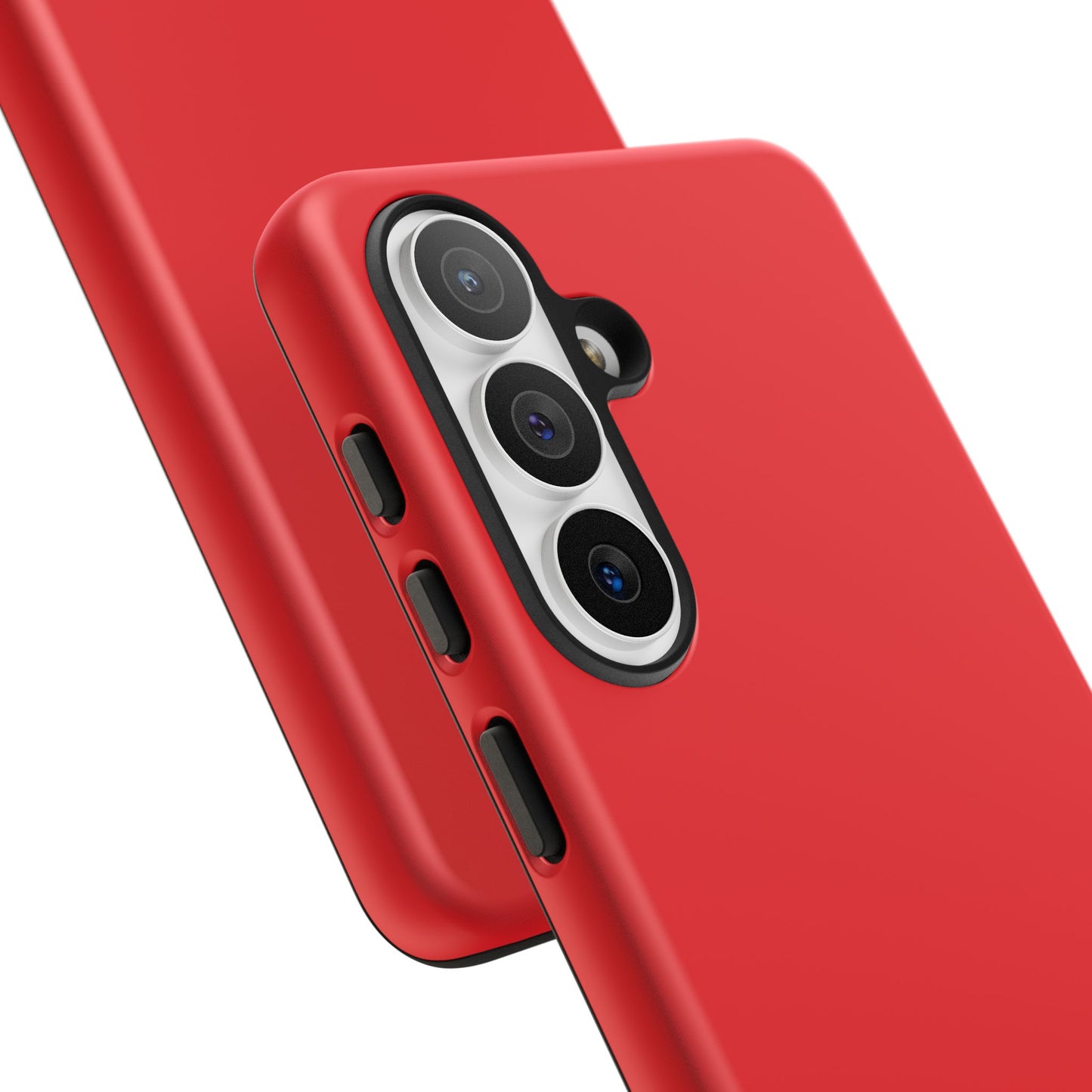 SOLID Screaming Red Tough Case for Samsung