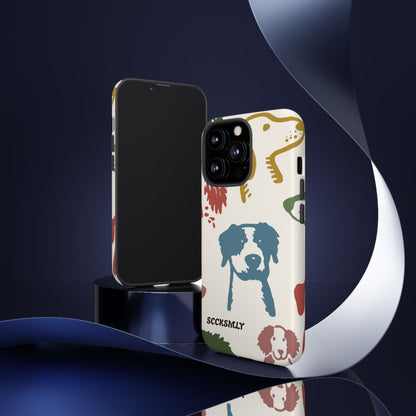 Paws & Portraits Tough Phone Case for Apple