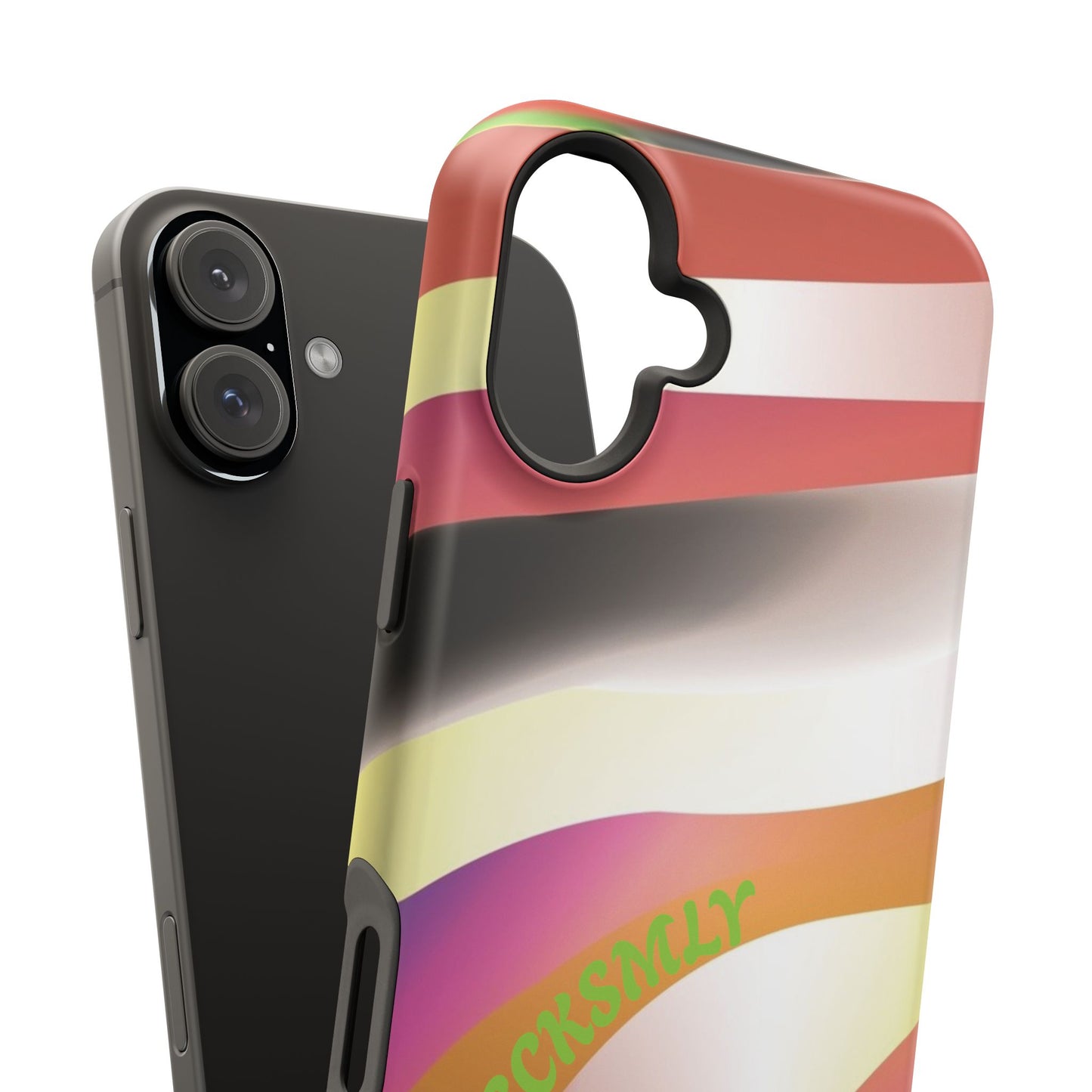 Neutral Waves Phone Case for Apple