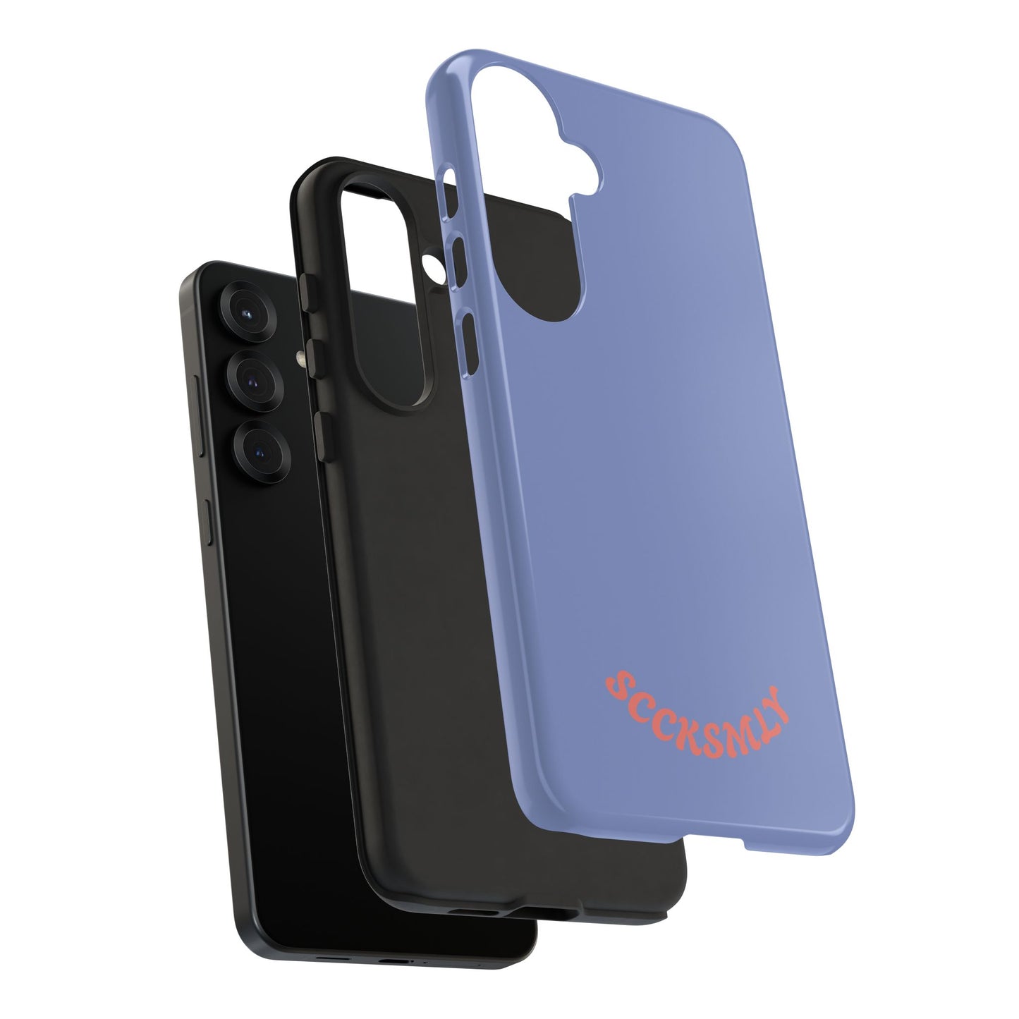 Periwinkle Blue Tough Phone Case for Samsung