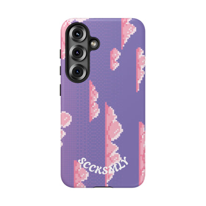 Purple Cotton Candy Sky Tough Phone Case for Samsung