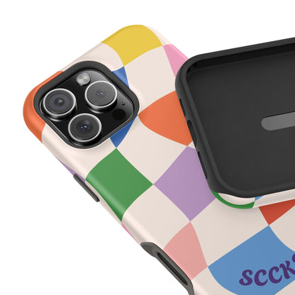 Checker Flicker Phone Case Apple