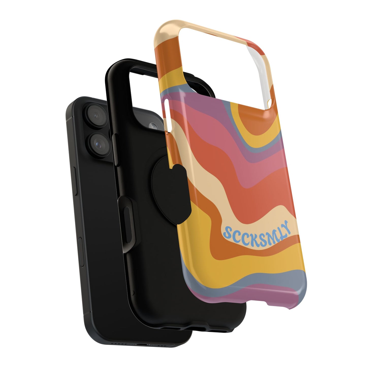 Warm Retro Phone Case for Apple