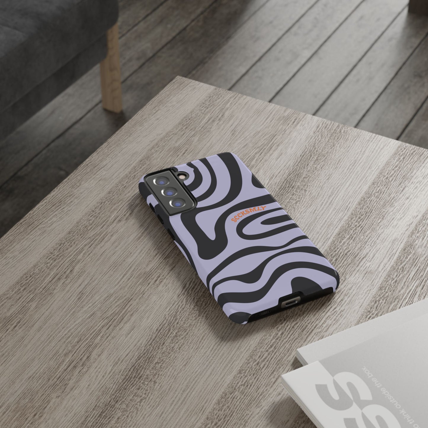 Purple Swirl Phone Case for Samsung