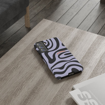 Purple Swirl Phone Case for Samsung