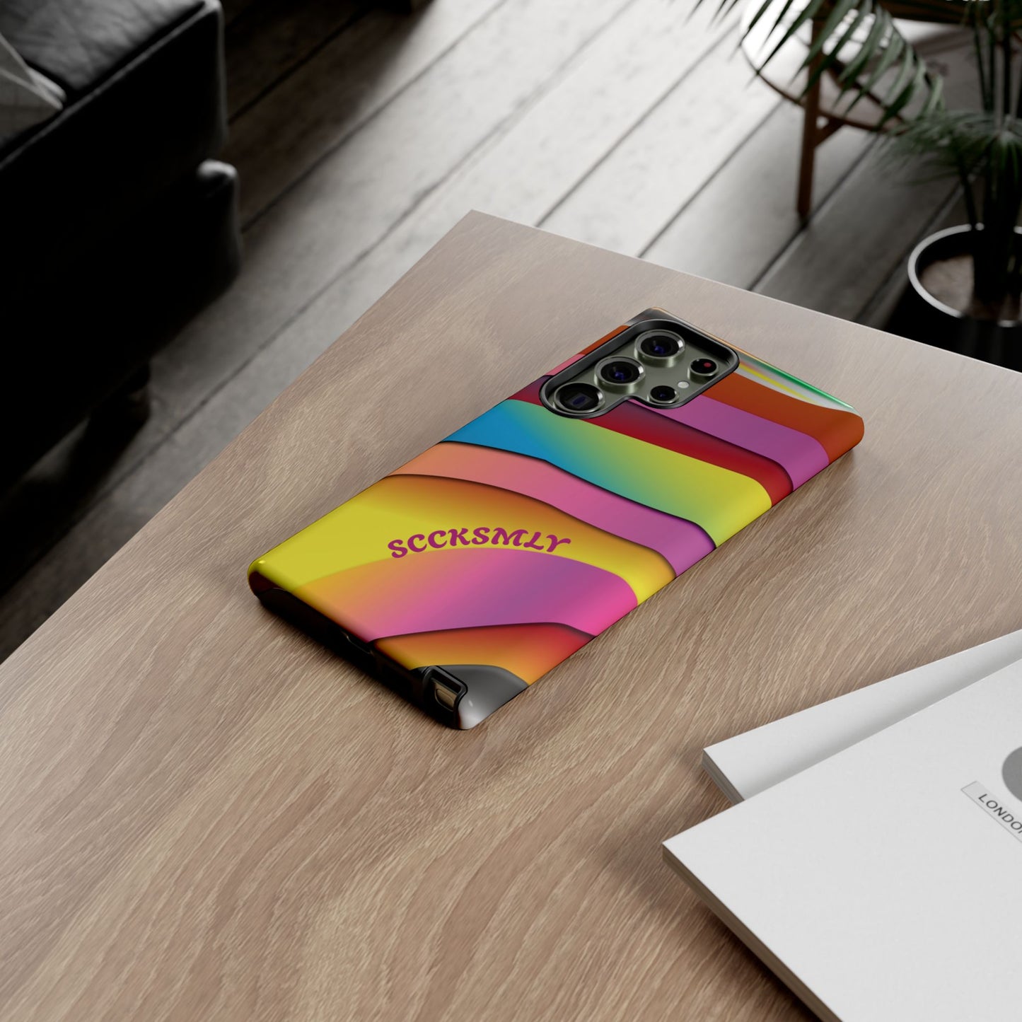 Modern Retro Rainbow Phone Case for Samsung