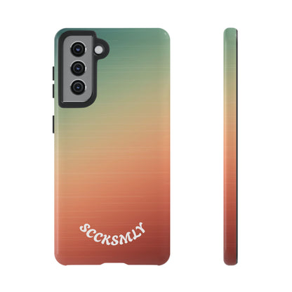 Warm Ombré Tough Phone Case for Samsung
